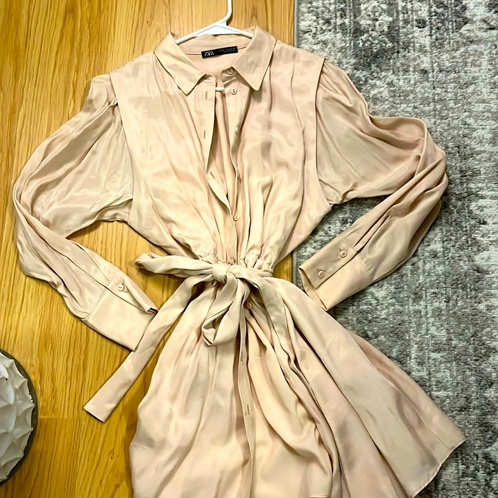 ZARA Shirt Dress NWOT